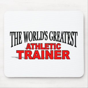 The World's Greatest Athletic Trainer Mouse Pad