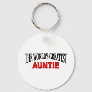 The World's Greatest Auntie Keychain