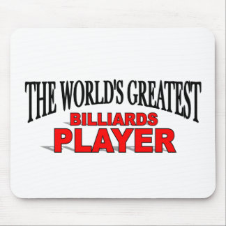 The World's Greatest Billards Player Mouse Pad