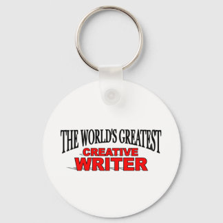 The World's Greatest Creative Writer Keychain