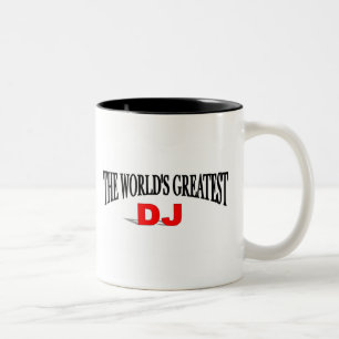 The World's Greatest DJ Two-Tone Coffee Mug