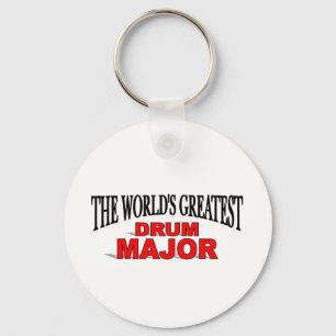 The World's Greatest Drum Major Keychain