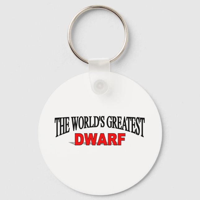 The World's Greatest Dwarf Keychain (Front)