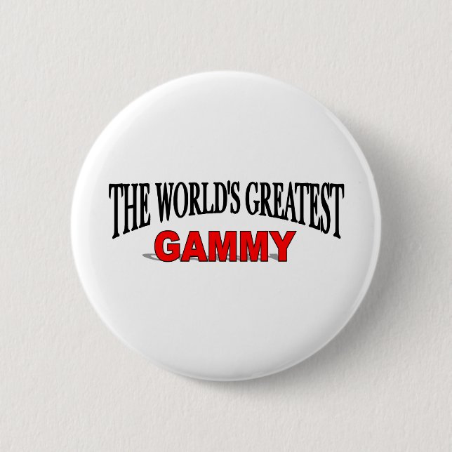 The World's Greatest Gammy 2 Inch Round Button (Front)