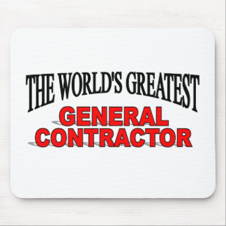 The World's Greatest General Contractor Mouse Pad