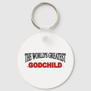 The World's Greatest God Child Keychain