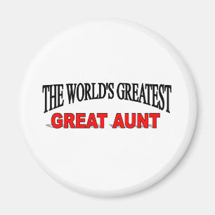 The World's Greatest Great Aunt Magnet