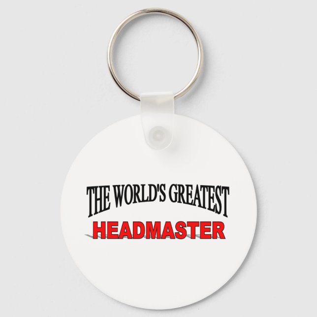 The World's Greatest Headmaster Keychain (Front)