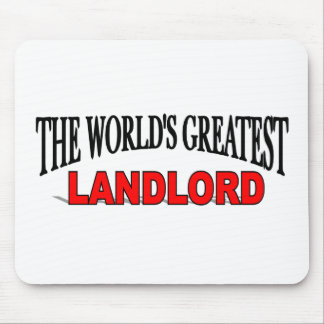 The World's Greatest Landlord Mouse Pad