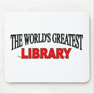 The World's Greatest Library Mouse Pad