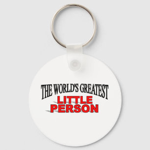 The World's Greatest Little Person Keychain