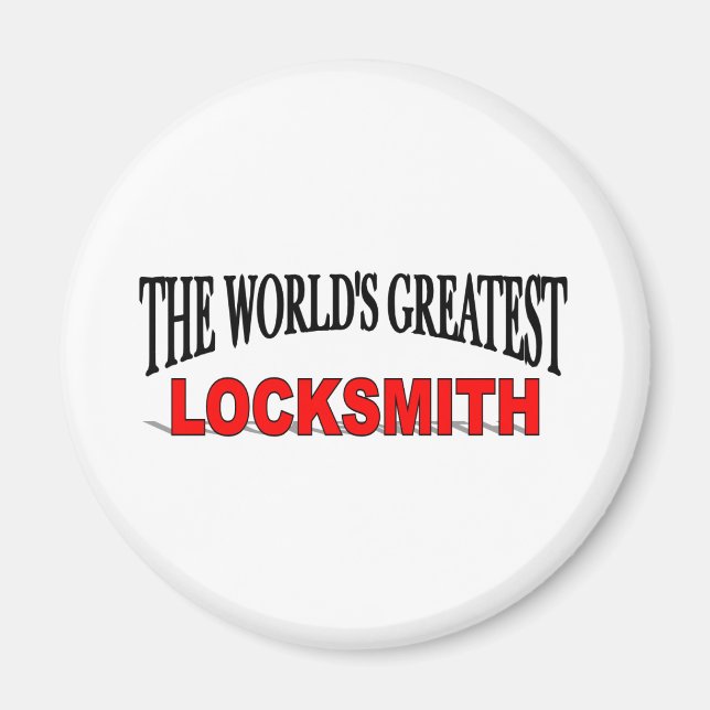 The World's Greatest Locksmith Magnet (Front)