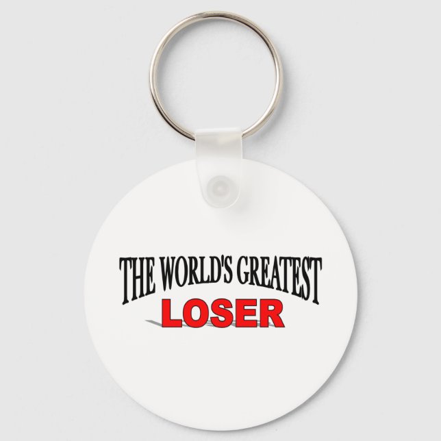 The World's Greatest Loser Keychain (Front)