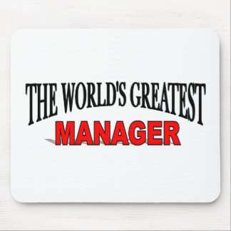 The World's Greatest Manager Mouse Pad