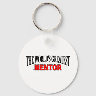 The World's Greatest Mentor Keychain