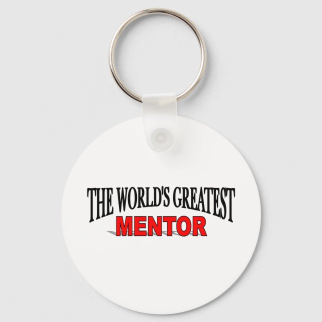 The World's Greatest Mentor Keychain (Front)