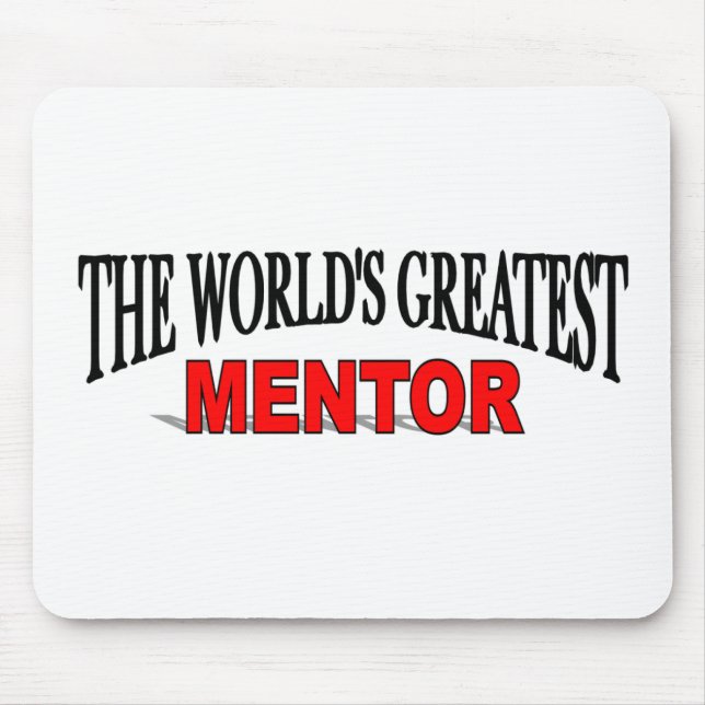 The World's Greatest Mentor Mouse Pad (Front)