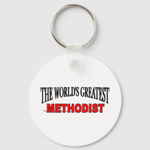 The World's Greatest Methodist Keychain