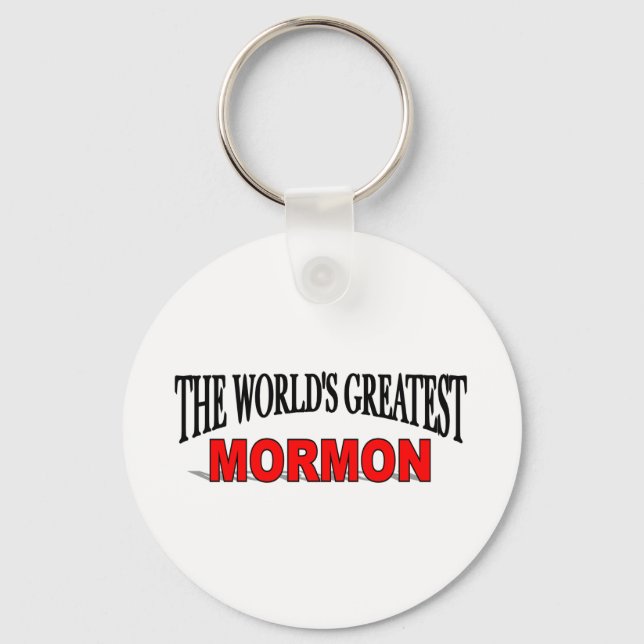 The World's Greatest Mormon Keychain (Front)