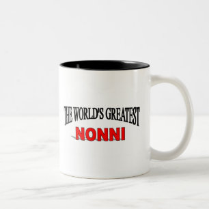 The World's Greatest Nonni Two-Tone Coffee Mug