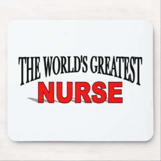 The World's Greatest Nurse Mouse Pad
