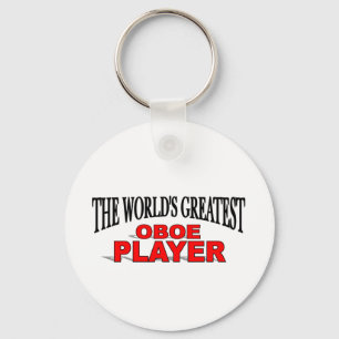 The World's Greatest Oboe Player Keychain