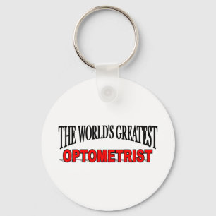 The World's Greatest Optometrist Keychain