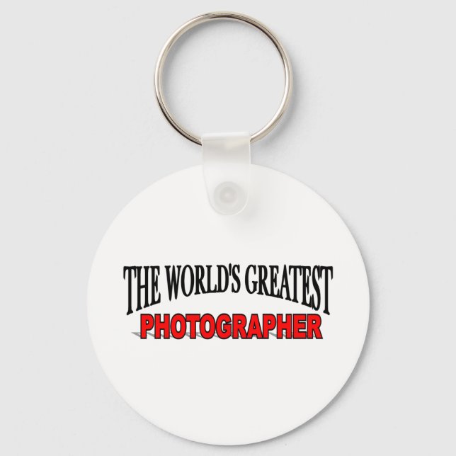The World's Greatest Photographer Keychain (Front)