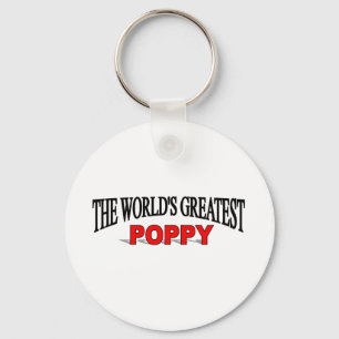 The World's Greatest Poppy Keychain