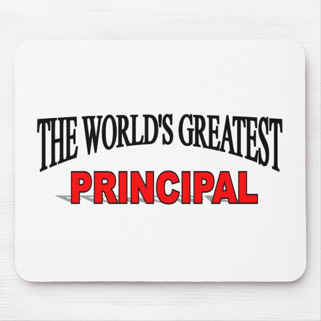 The World's Greatest Principal Mouse Pad (Front)