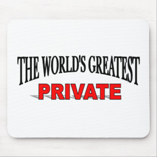 The World's Greatest Private Mouse Pad