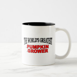 The World's Greatest Pumpkin Grower Two-Tone Coffee Mug