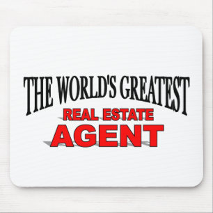 The World's Greatest Real Estate Agent Mouse Pad