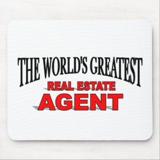 The World's Greatest Real Estate Agent Mouse Pad
