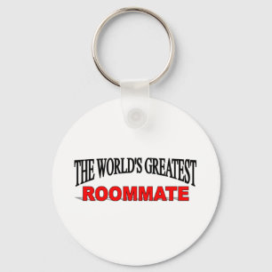 The World's Greatest Roommate Keychain