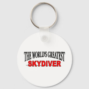 The World's Greatest Skydiver Keychain