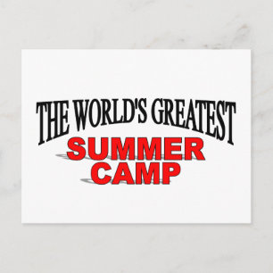 The World's Greatest Summer Camp Postcard
