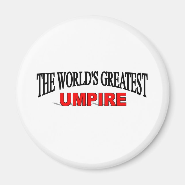 The World's Greatest Umpire Magnet (Front)