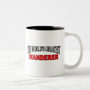 The World's Greatest Wanderer Two-Tone Coffee Mug