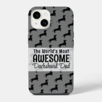 The Worlds Most Awesome Dachshund Dad Gift