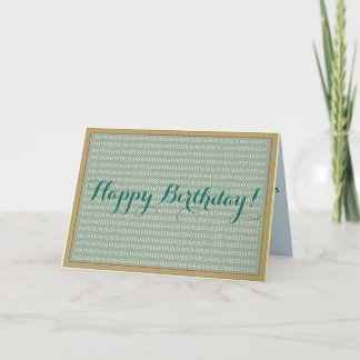 The World's Most Expensive Birthday Card