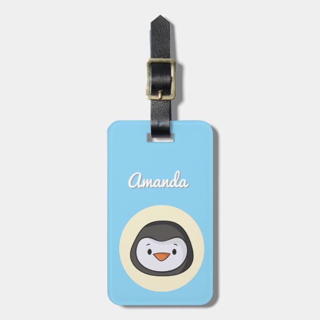 the world's most fabulous traveller. luggage tag (Front Vertical)