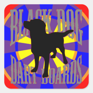 The Worm Hole Square Sticker