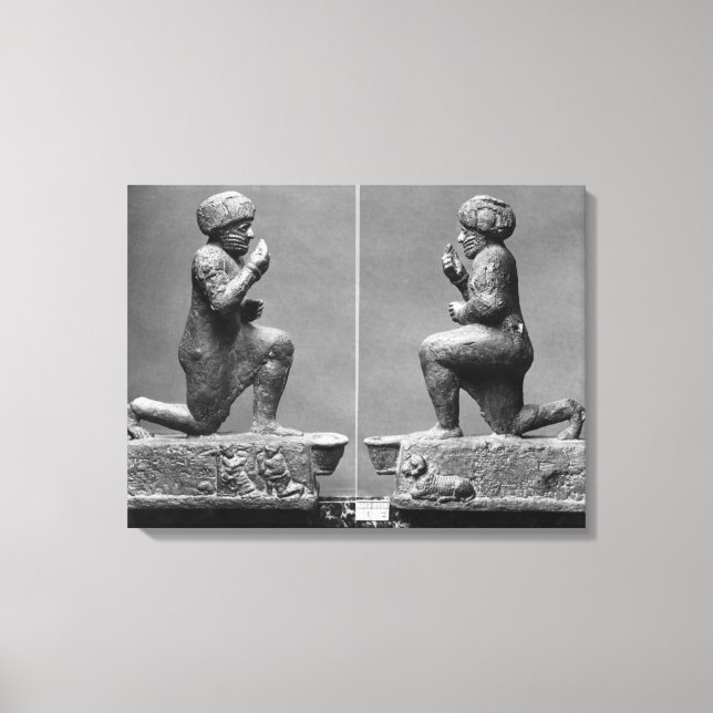 The worshipper from Larsa, also known as King Canvas Print (Front)