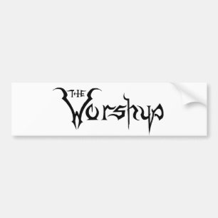The Worshyp bumper sticker