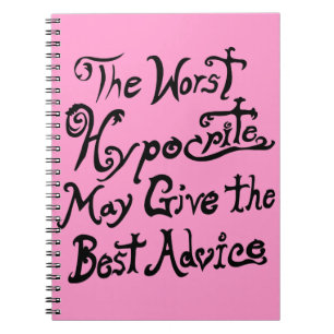 The Worst Hypocrite Notebook