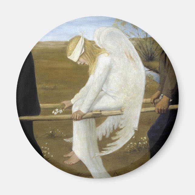 The Wounded Angel (detail) Magnet (Front)