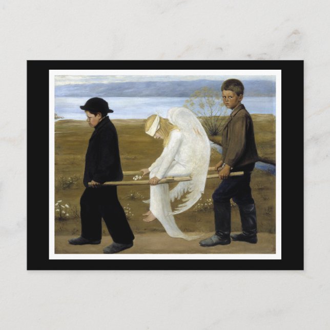 The Wounded Angel Postcard (Front)