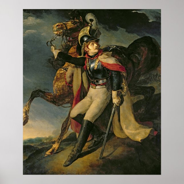 The Wounded Cuirassier, 1814 Poster (Front)