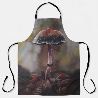 The Wounded Mushroom Mini Apron